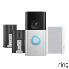 Image of Ring Battery Video Doorbell Pro with Chime (2nd Gen) & An Additional Quick