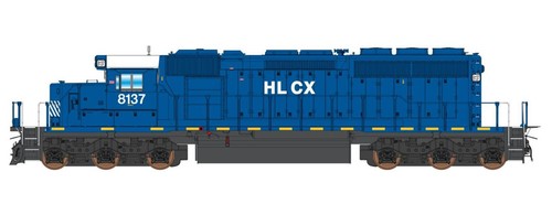Intermountain ~ Escala N ~ EMD SD40-2 ~ Arrendamiento de casco HLCX #8137 ~ DC ~ 69376-01 | Zustand: New