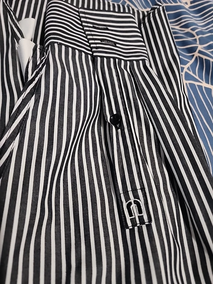 CAMISA DE VESTIR HOMBRE UNGARO HOMME CONVERTIBLE PUÑO TALLA XL Foto 4 de 4