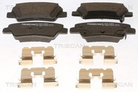 Triscan Bremsbelagsatz Scheibenbremse 8110 43063 FüR Hyundai I30 PDE PD Pden OS