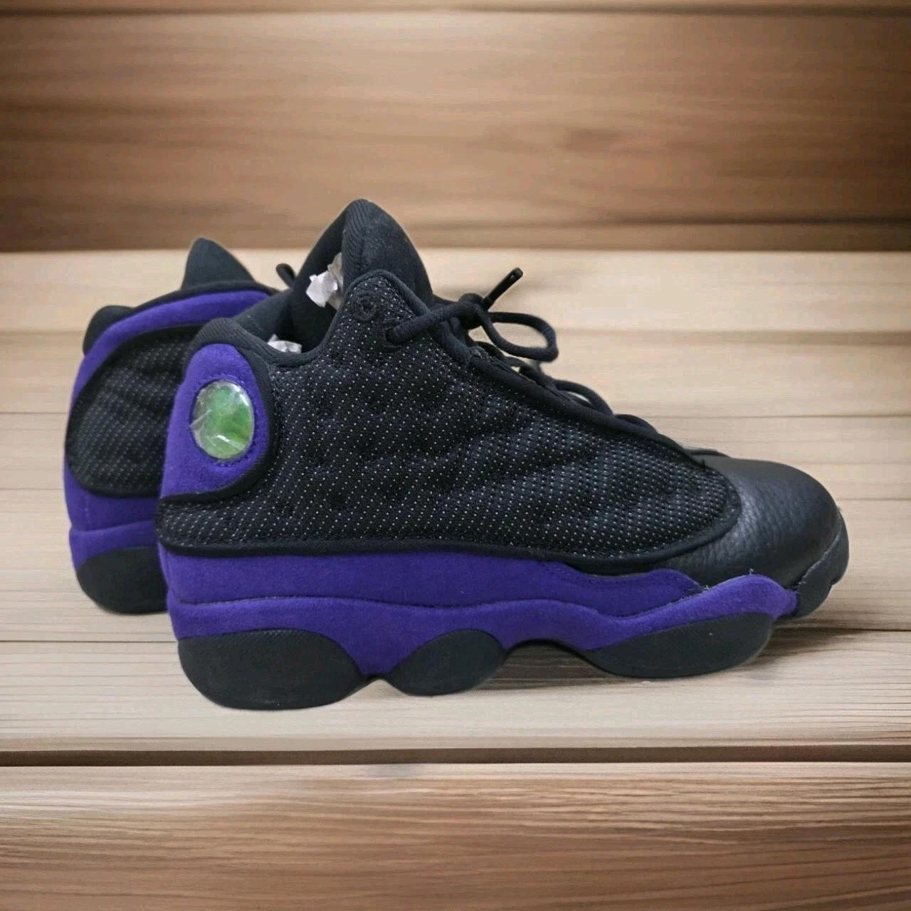 Scarpa Air Jordan 13 Retro Court Viola GS taglia 6 anni viola 884129 015 indossata una volta