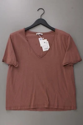 Chemise femme Zara taille 44, XL neuve avec étiquette coton marron - Photo 1/4