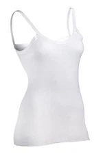 Indera Sleeveless Vest - White - Women Size M