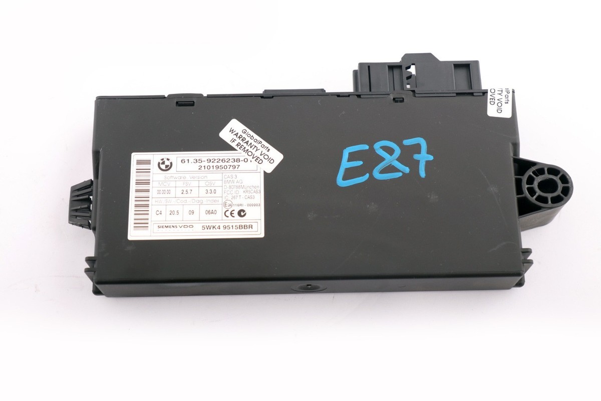  CAS3 コントロールユニット 61.35-9226238-01 BMW 1 3 5 Series E60 E87 E90 CAS 3 ECU Control Unit Key Reading