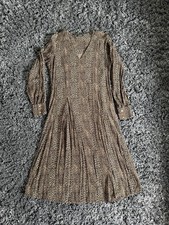 Long Sleeve Leopard Dress
