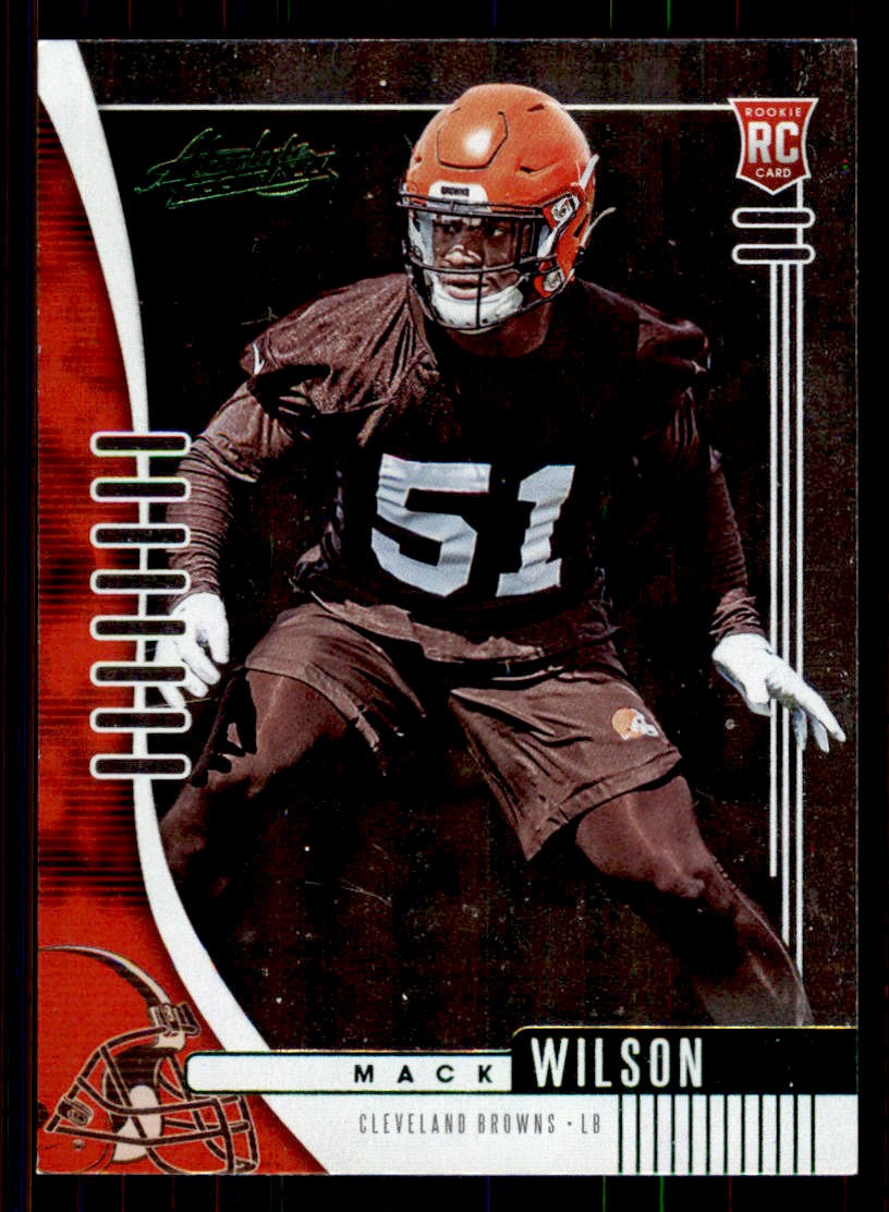 Mack Wilson Panini Absolute #152 Retail