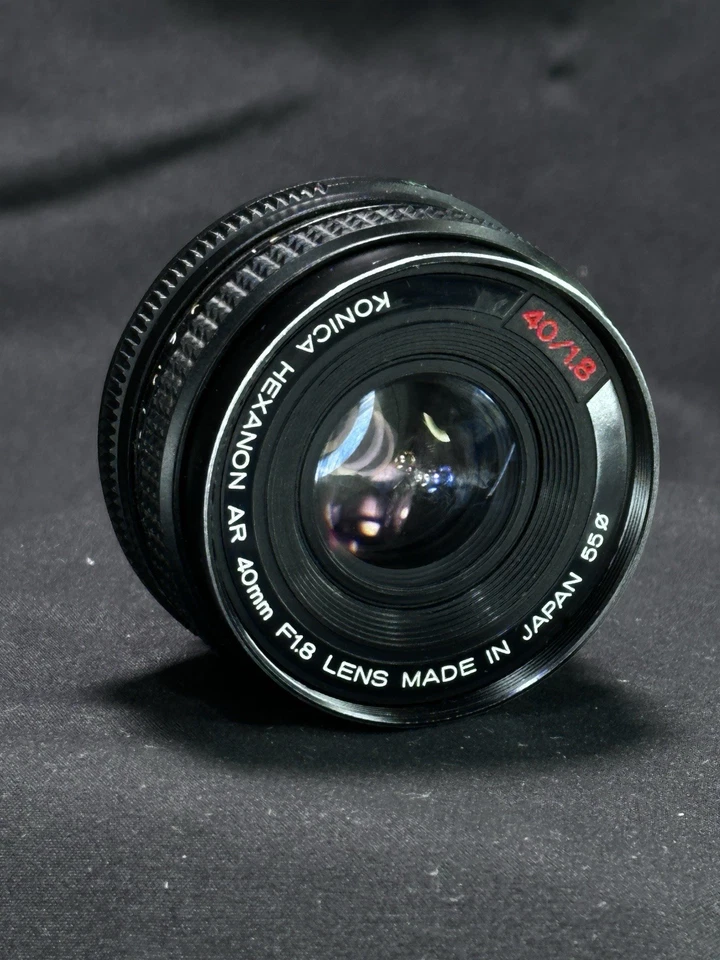 [EXCELENTE] Lente Konica Hexanon AR 40mm 1.8 Pancake Foto 4 de 4