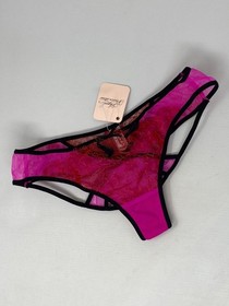 Agent Provocateur Megan Pink Red Brief AP2 Small NWT