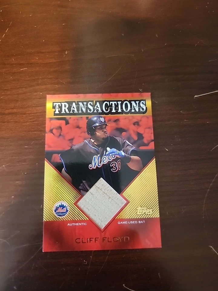 Fleer 03 Cliff Floyd Card Great Condition - Image 3 of 4