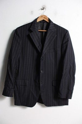 Louis Copeland Canali Herren Anzug Sakko Blazer - Schwarz - Größe 52 (G12)