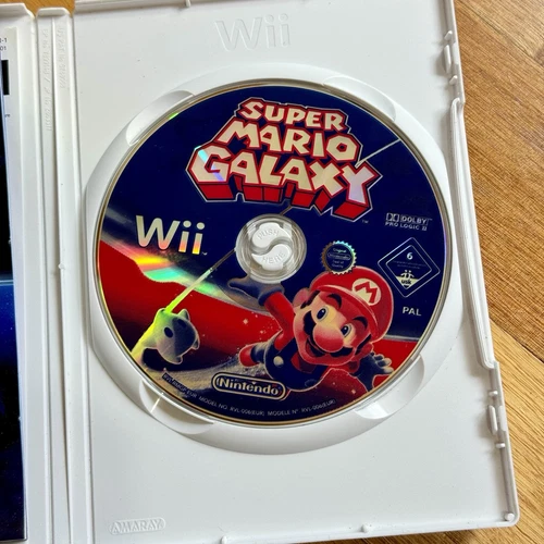 Super Mario Galaxy - Nintendo Wii Game PAL Wii U Complete - Picture 4 of 6