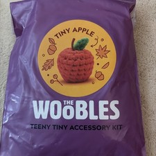 The Woobles Crochet APPLE Teeny Tiny Accessory Crochet Kit No Hook