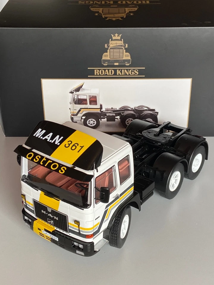 1/18 Sattelzugmaschine MAN 22.361 F8 Road Kings RK180111 B-Ware OVP - Bild 1 von 4