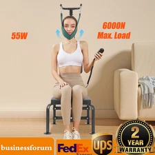 Cervical Neck Traction Device Collar Brace Support Pain Relief Stretcher Therapy