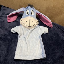 Eeyore Hand Puppet Disney Baby Melissa and Doug 10" Plush Blue Winnie the Pooh