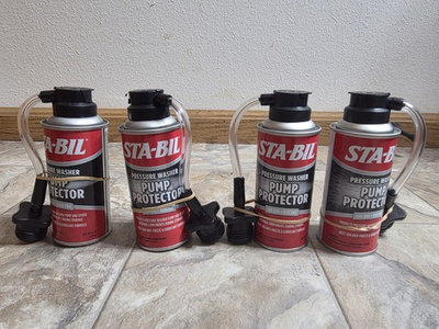 #ad #ad Pressure Washer Pump Protector Pistons Seal Saver Anti Freeze STA BIL 4oZ 4 PACK $19.99