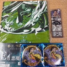 One Piece Crocodile Can Badge Bookmark Collection Devil Fruit Towel Set New