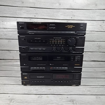 Vintage Sony HCD-D115 LBT-D115 Compact Disc Tape Deck Receiver