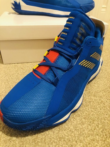 π₯ Sonic The Hedgehog Dame 6 x Sonic Chasing Rings Basketball Trainers Size 11 - Picture 10 of 18