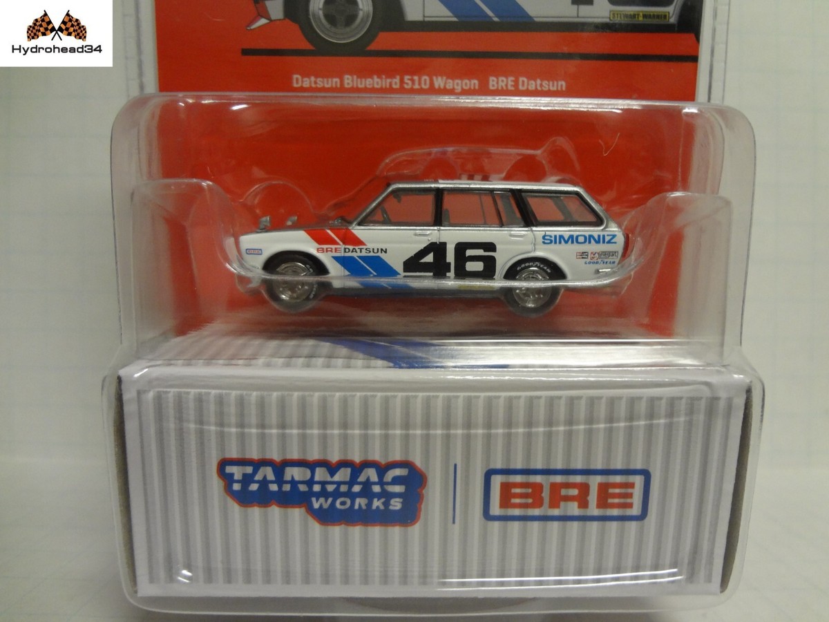 Tarmac Works RAW CHASE 1:64 Datsun Bluebird 510 Wagon BRE