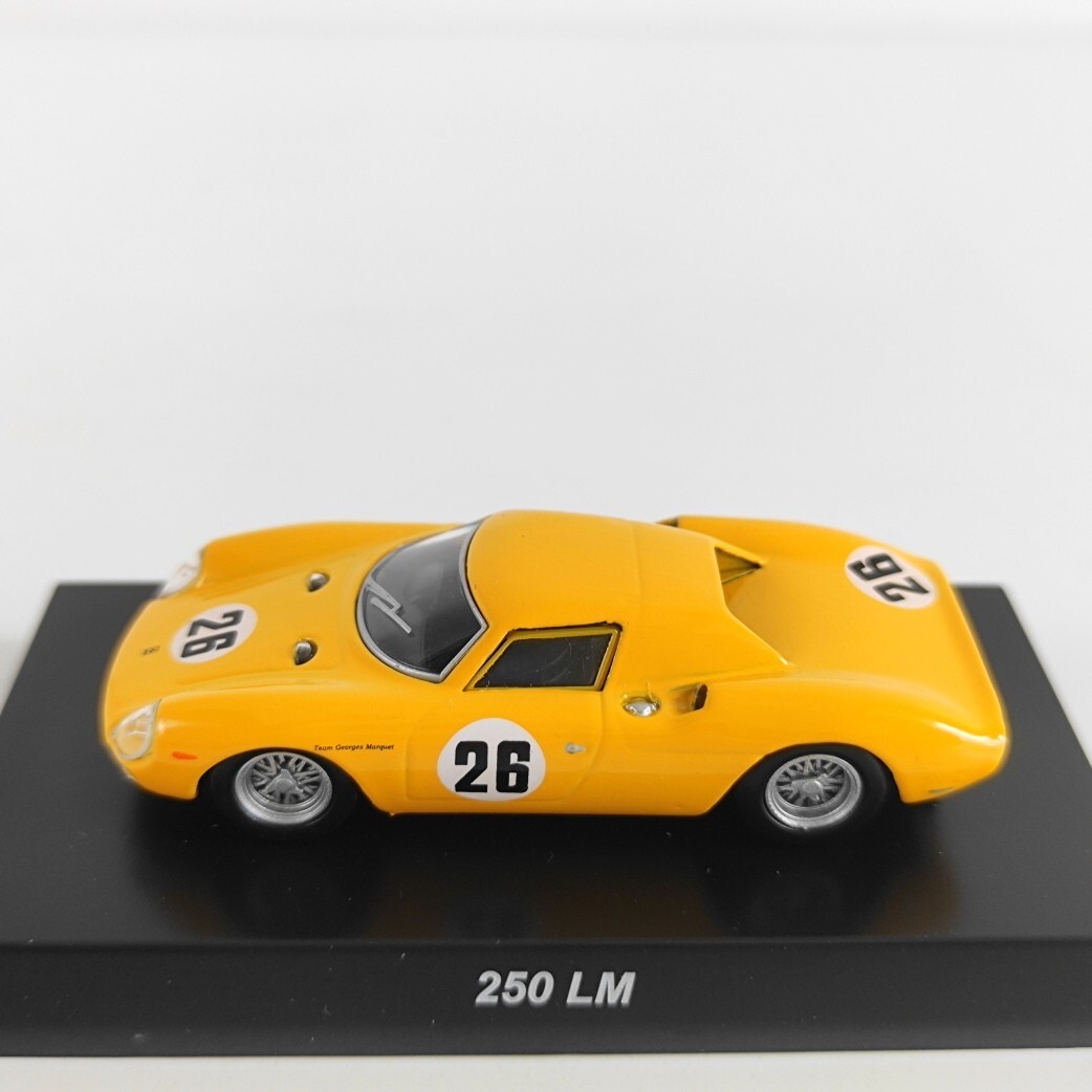 KYOSHO 1:64 FERRARI 250 LM YELLOW #26 | eBay
