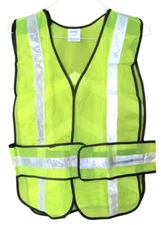 Ironwear 7015-L Lime  Reflective Safety Vest One Size Fits All 1pc