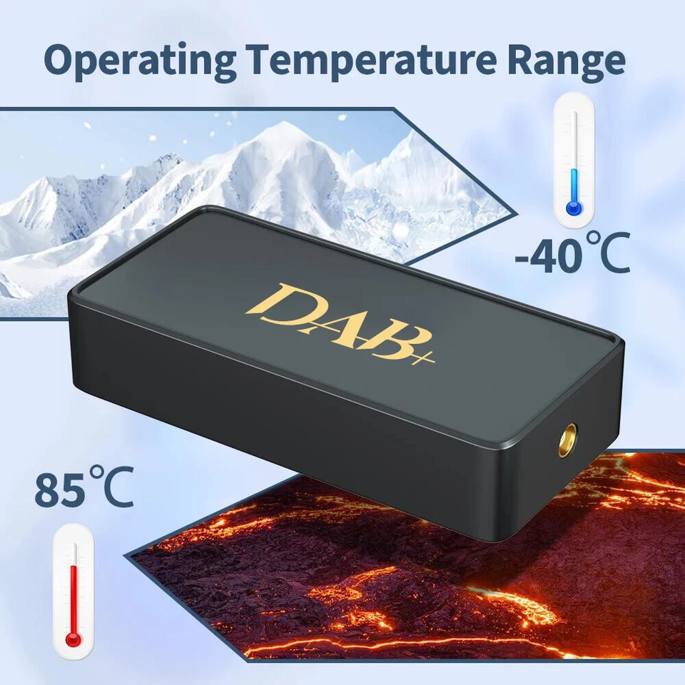 DAB+ Box Antenne mit USB Adapter Receiver Für Android Autoradio GPS Player - Bild 3 von 4