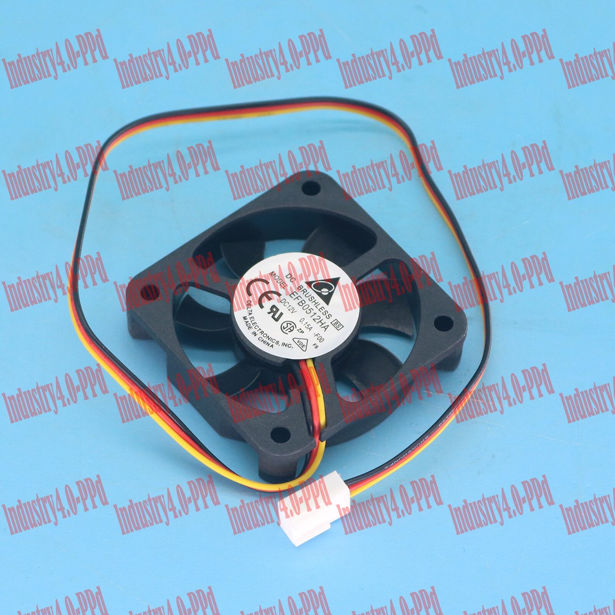 Delta Electronics EFB0512HA Cooling Fan - 12VDC, 50mm X 10mm Size - New