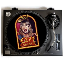 OZZY OSBOURNE Turntable Slipmat For Vinyl Records 12" DJ Slip Mat Black Sabbath