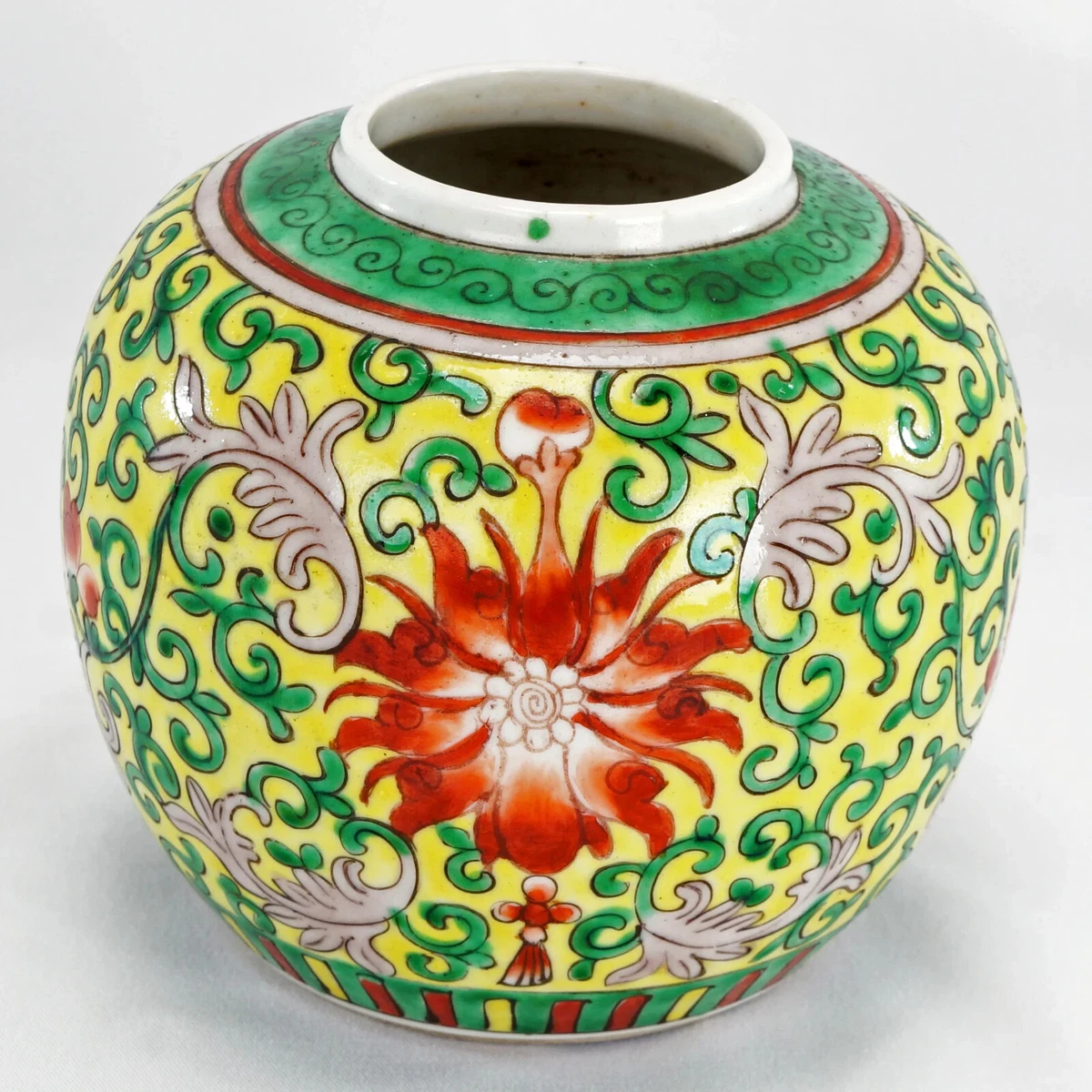 中国花瓶 年代品 古董品美術品 陶瓷黄色1900-1940 中国古董花瓶| eBay