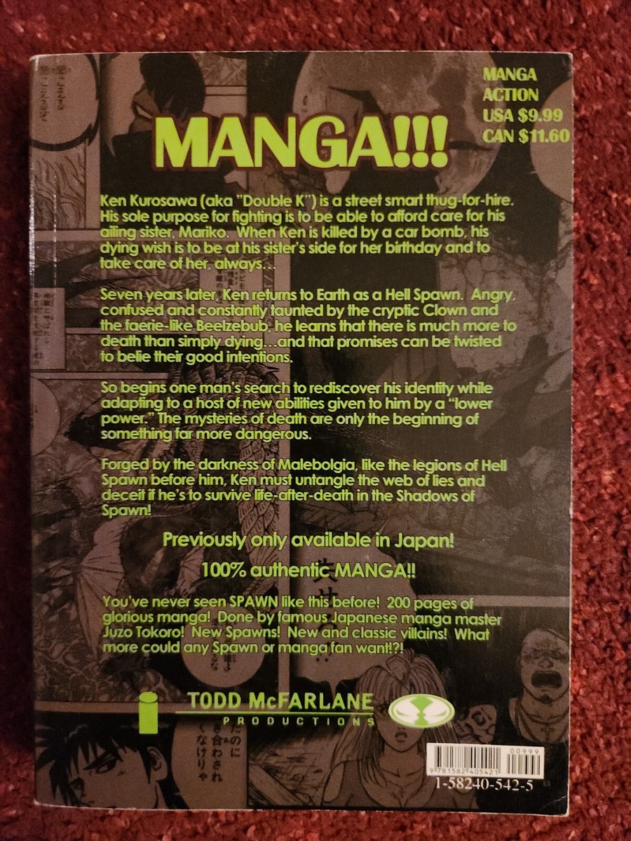 Spawn Manga, Vol 2 (2006, Image Comics): Shadows of Spawn