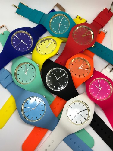 OROLOGIO GOMMA COLORATO SILICONE DIGITALE UOMO DONNA UNISEX MODELLO SPORT |  eBay