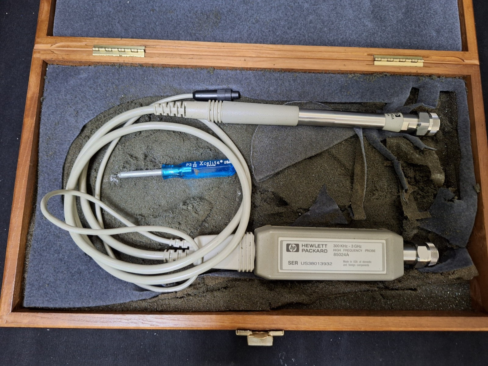 HP 85024A 300KHz - 3GHz High Frequency Active Probe (3932)