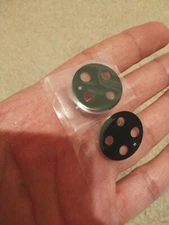 Pair of New Nokia 7.2  Back Rear Camera Glass Lens Cover Replacement Part, USA 