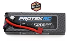 ProTek 5136-24 MUDboss 2S 50C Low IR LiPo Battery (7.4V/5200mAh) w/T-Style Plug
