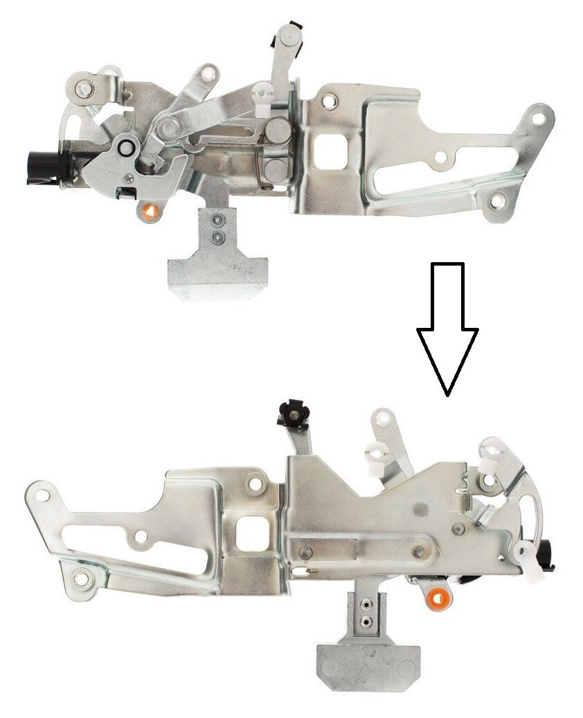 Serrure de porte coulissante Nissan Interstar 1998-2010 droite