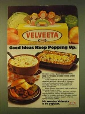 1979 Kraft Velveeta Cheese Spread Ad - Popping Up