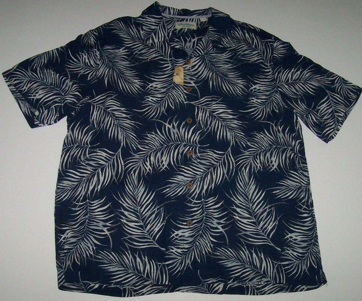 Chemise homme Caribbean Joe fleurie hawaïenne multicolore taille XL 100