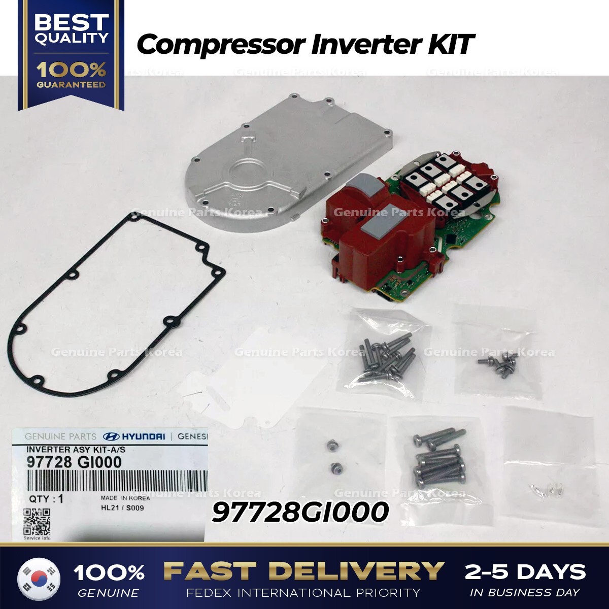 ⭐Genuine⭐ Compressor Inverter KIT 97728GI000 for Hyundai Genesis