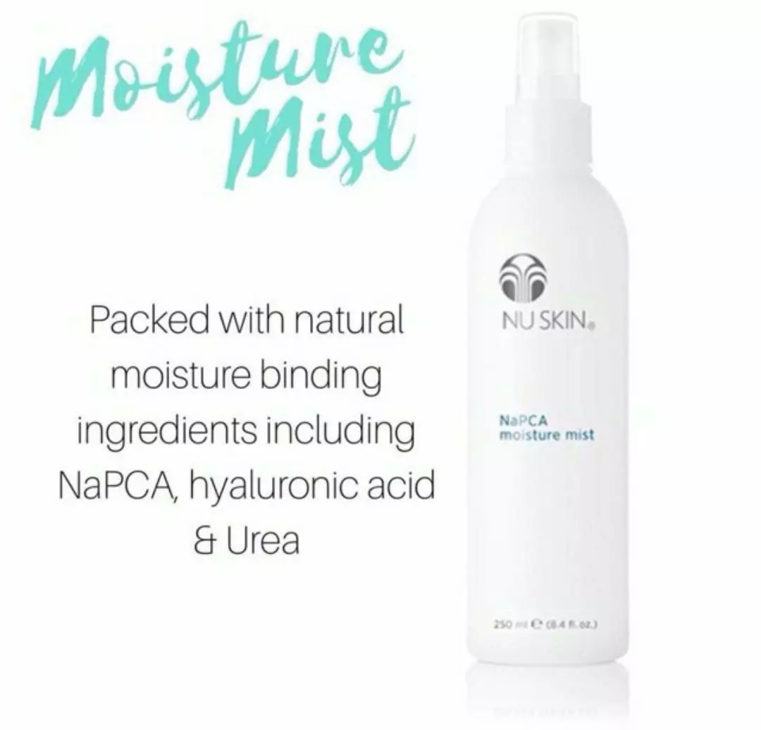 Nu Skin NuSkin Face Body Hair Moisturiser NaPCA Moisture Mist