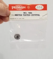 VINTAGE PHILMORE METER TESTED CRYSTAL for DETECTOR # 7005 for RADIO  NOS