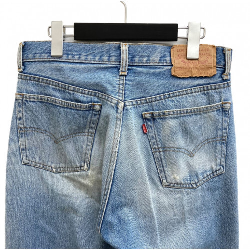 90S ] LEVI'S 501XX Denim Pants Button back 555 Size: W31 L36