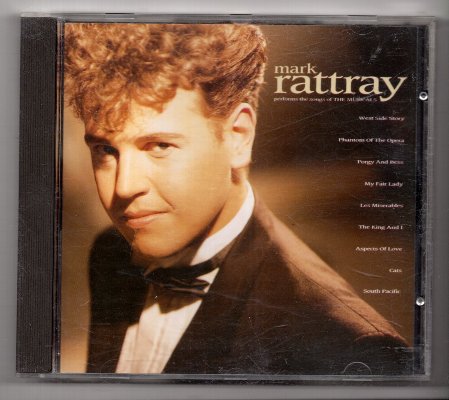 (KT23) Mark Rattray, Performs The Songs Of The Musicals - 1990 CD