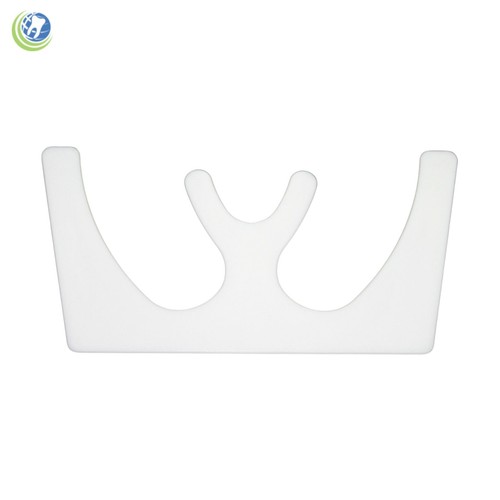 DENTAL OCCLUSAL MAXILLARY CASTING PLASTIC FOX PLANE PLATE WHITE AUTOCLAVABLE - Picture 2 of 4