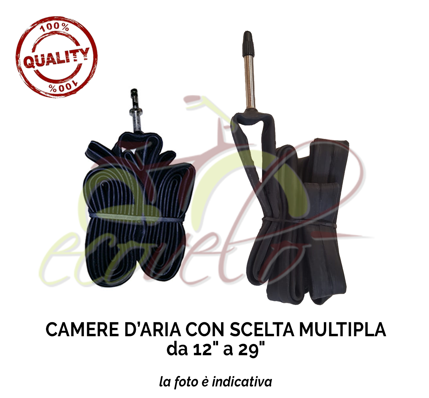 Camera D'Aria Multipla Deestone – Adatta A Ruote Da 12” A 29” Valvola Schrader Per Bici