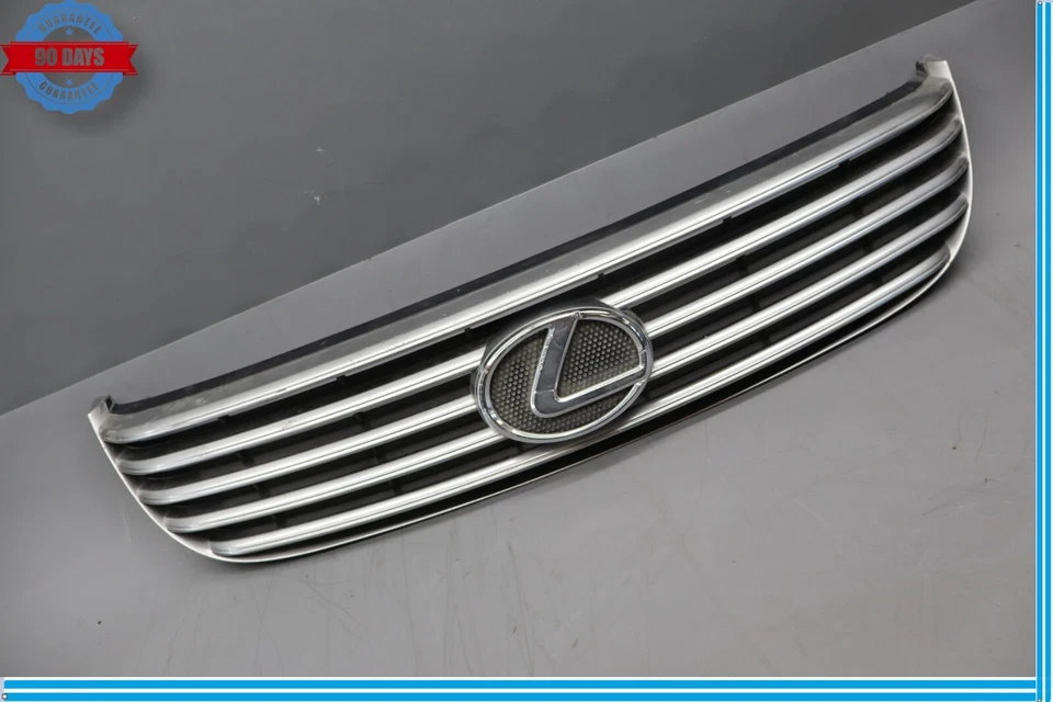 02-05 Lexus SC430 Front Bumper Upper Chrome Grille Oem Foto 2 de 4