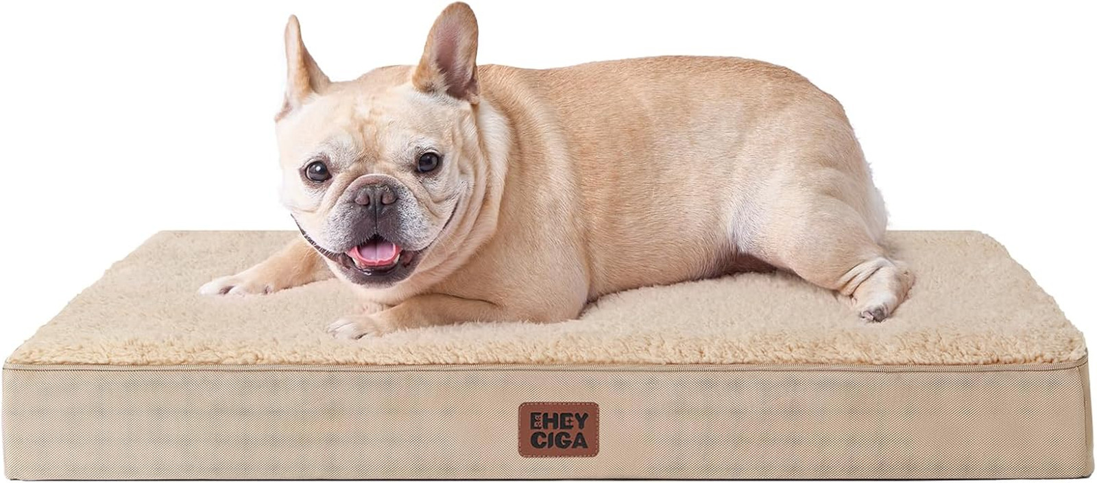 Cuccia Cane Interno Taglia Media, (76L X 51W Cm) Ortopedica Cuscino per Cani, Cu