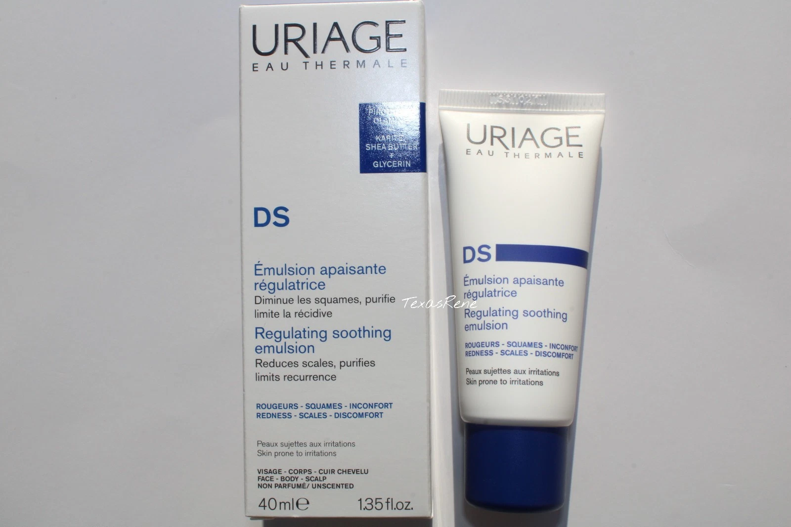 Uriage DS Regulating Soothing Emulsion 40ml (1.35fl oz) redness,scales