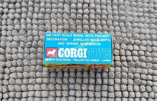 Corgi Toys No. 349  -  MINI MINOR-  'POP ART'  Perfect Box !!! - Image 2 of 2