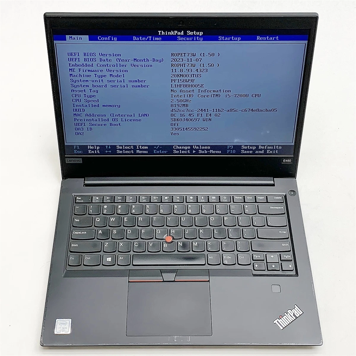 Lenovo Intel Core i5 7th Gen. 8 GB RAM PC Laptops & Netbooks for